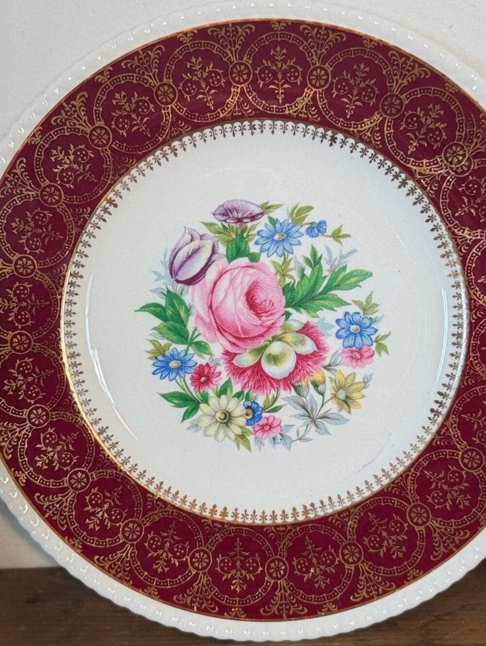 Vintage Soho Pottery 608 dinner plate